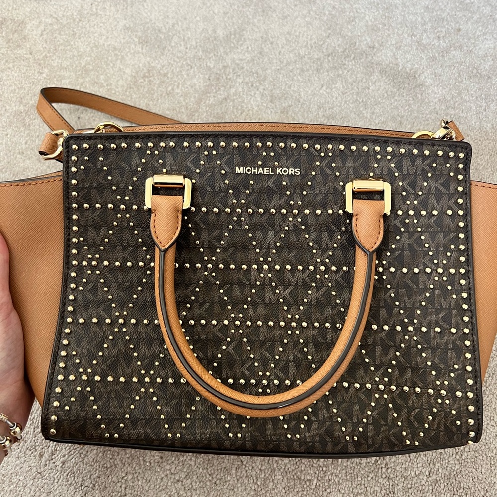 Michael Kors studded purse